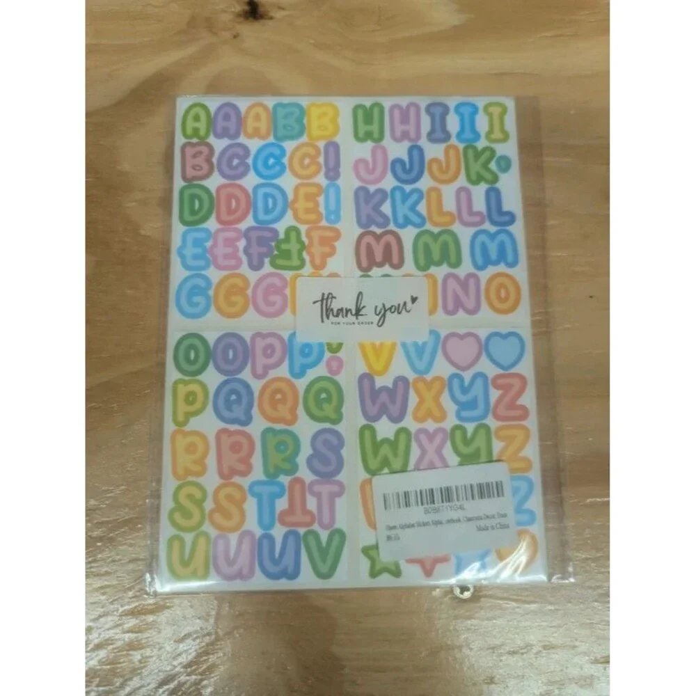ABCS Alphabet Stickers